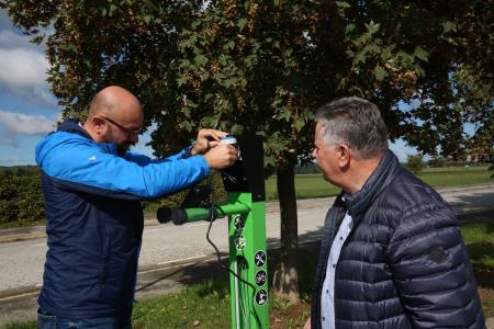 OTVORITEV E POLNILNICE ZA E KOLESA 08 FOTO LJUBO VUKELIČ